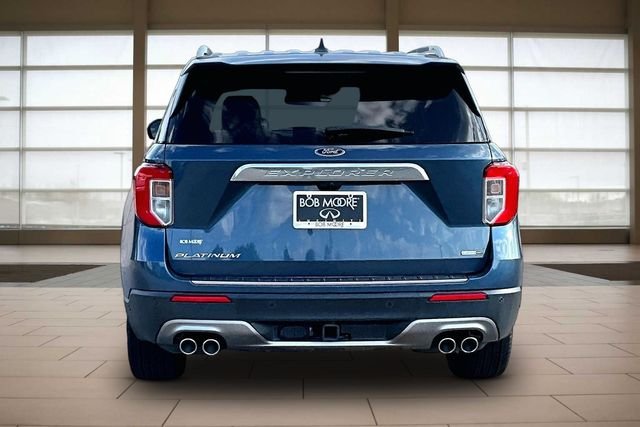 Used 2020 Blue Ford Platinum image 4