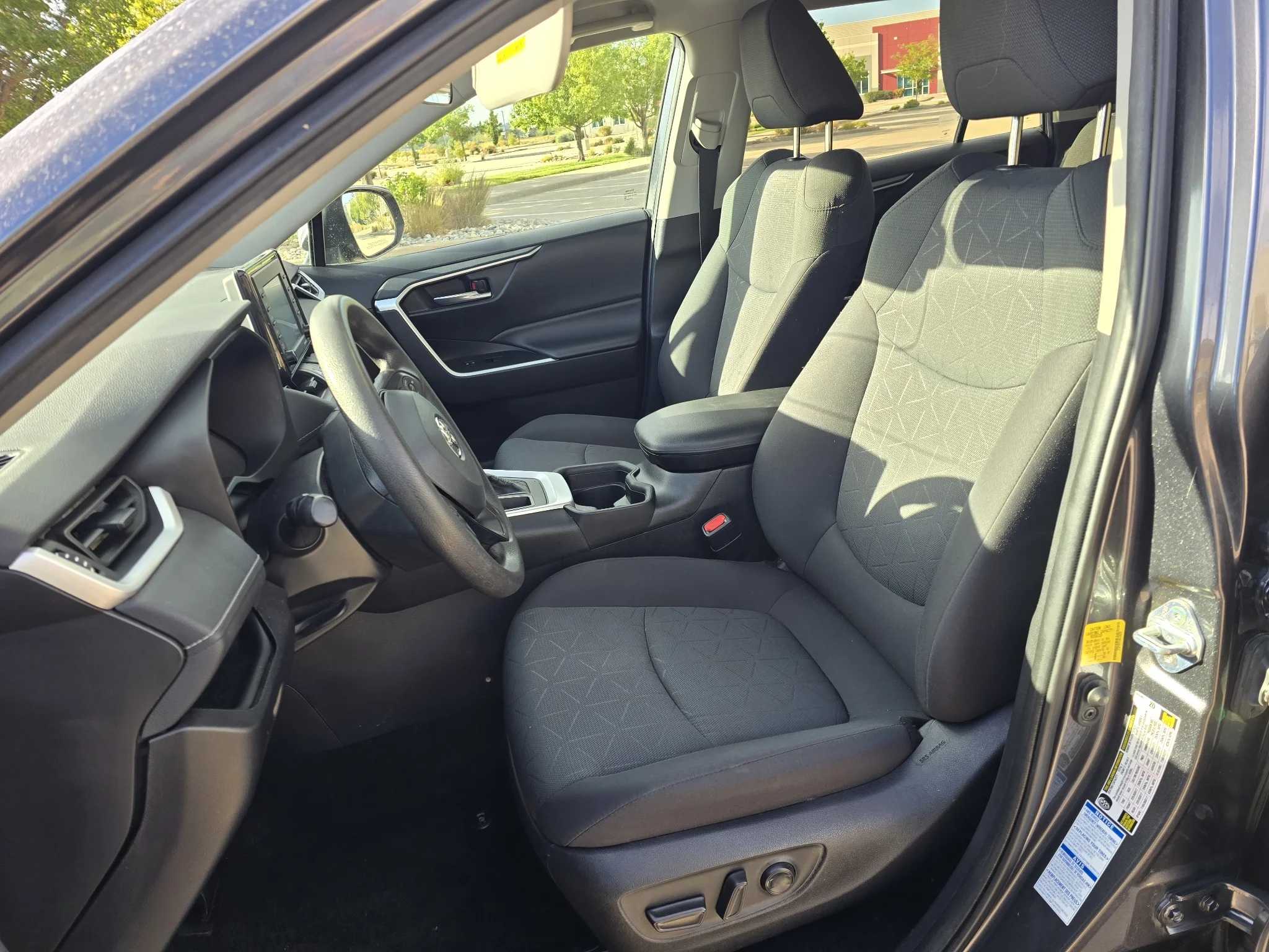 Used 2021 Magnetic Gray Metallic Toyota XLE image 13