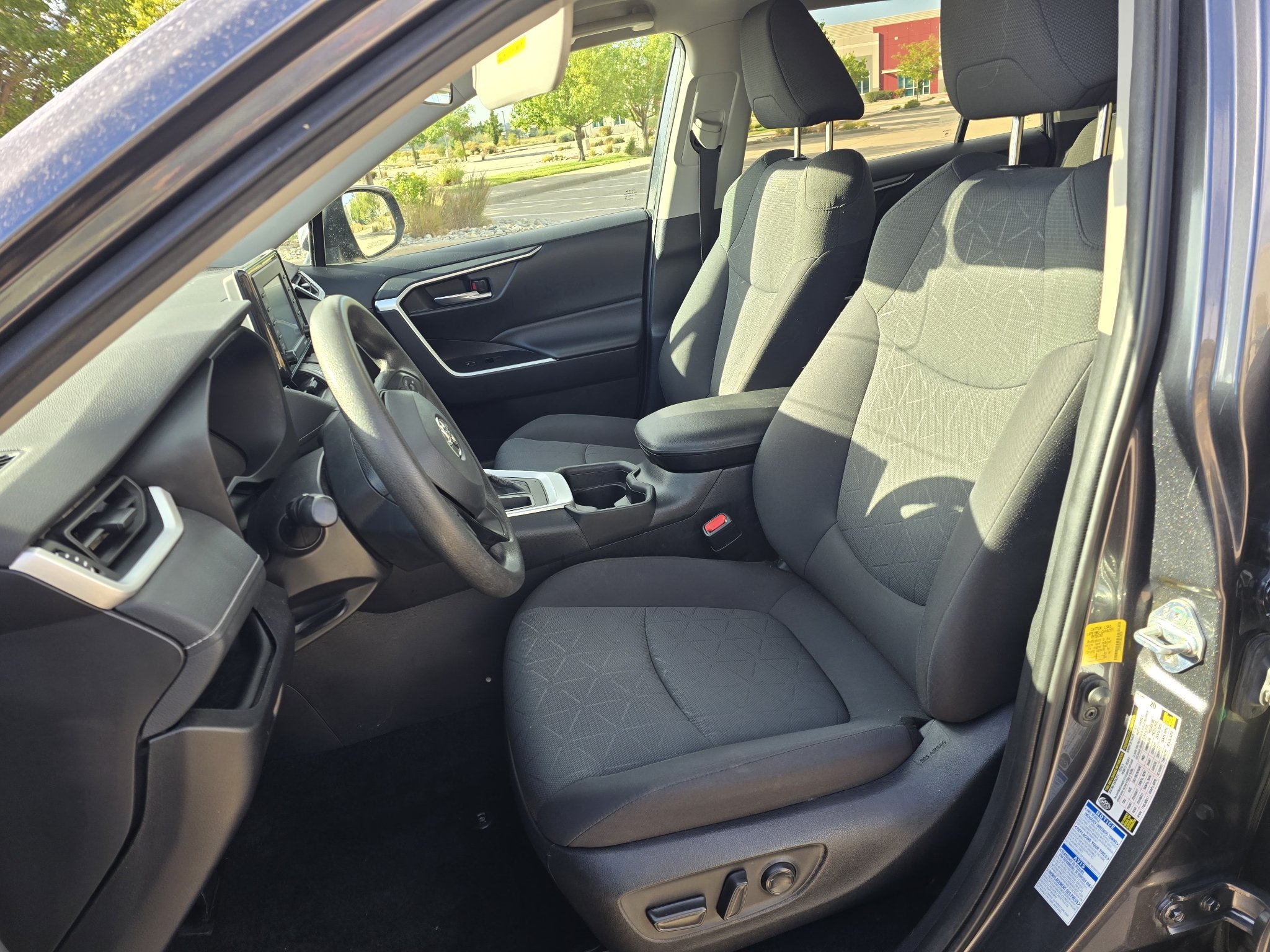 Used 2021 Magnetic Gray Metallic Toyota XLE image 13