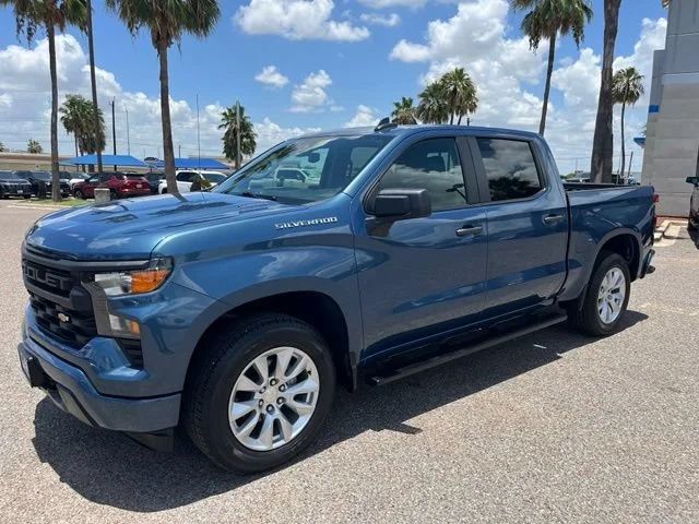 Used 2024 Lakeshore Blue Metallic Chevrolet Custom image 3