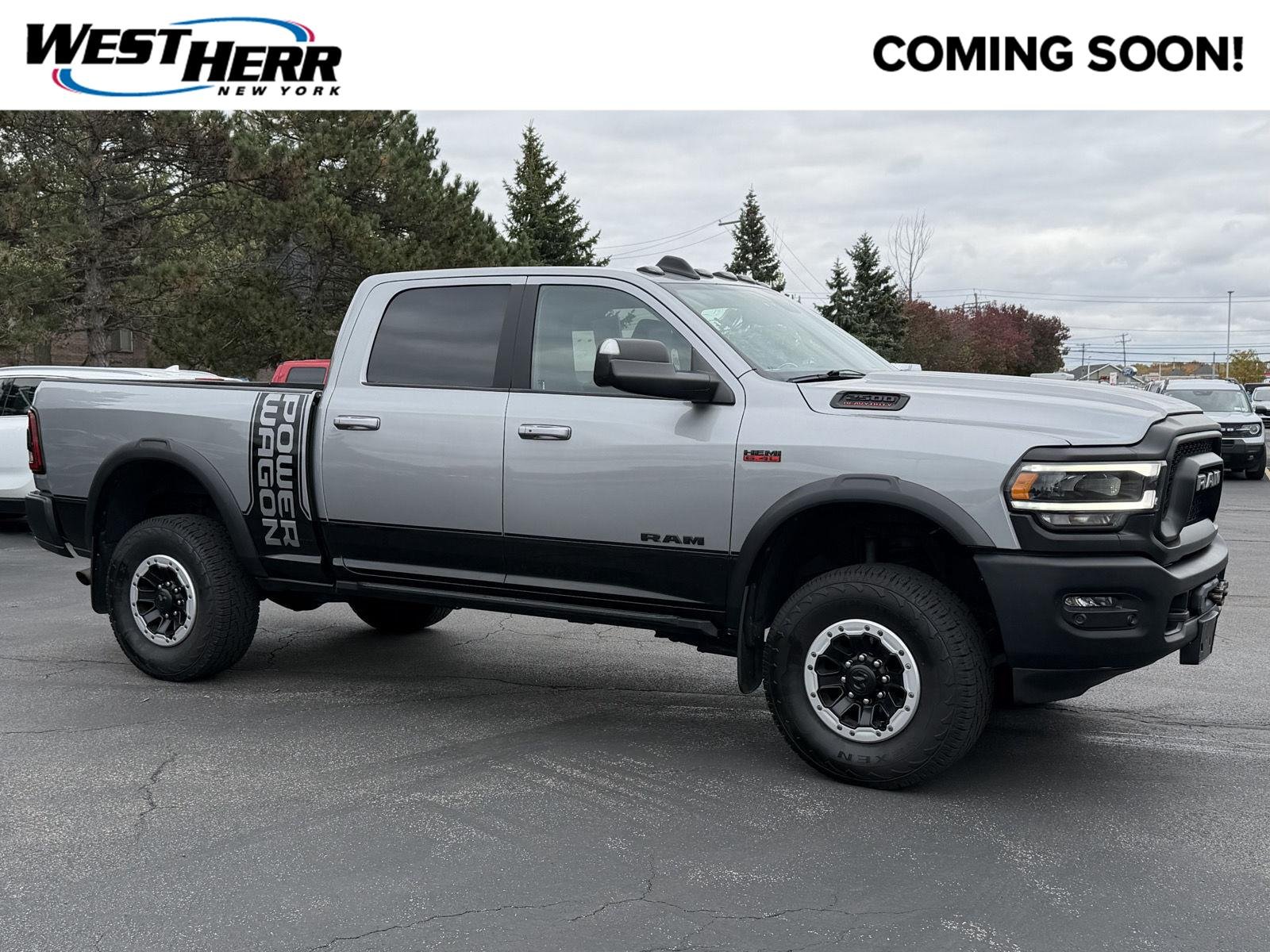 Used 2022 Billet Silver Metallic Clearcoat Ram Power Wagon image 1