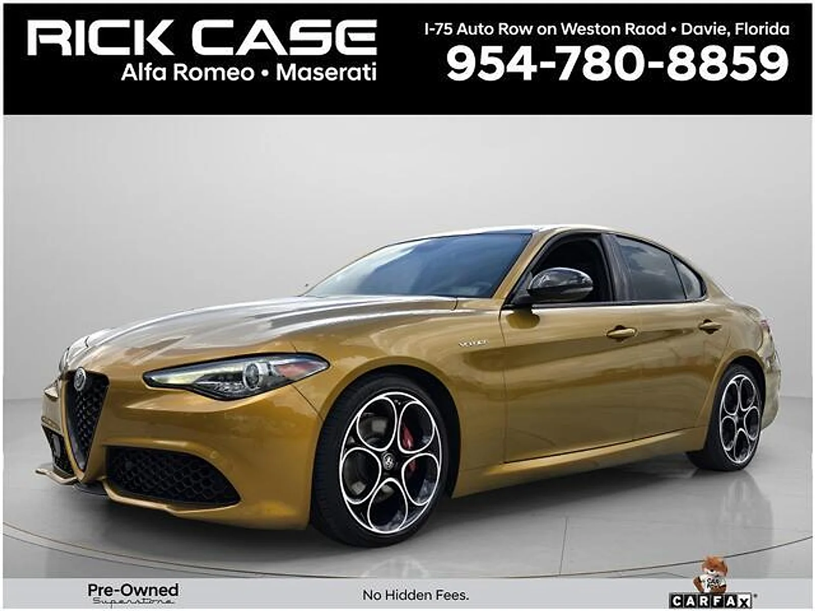 Used 2023 Ocra GT Tri-Coat Alfa Romeo Veloce RWD image 1