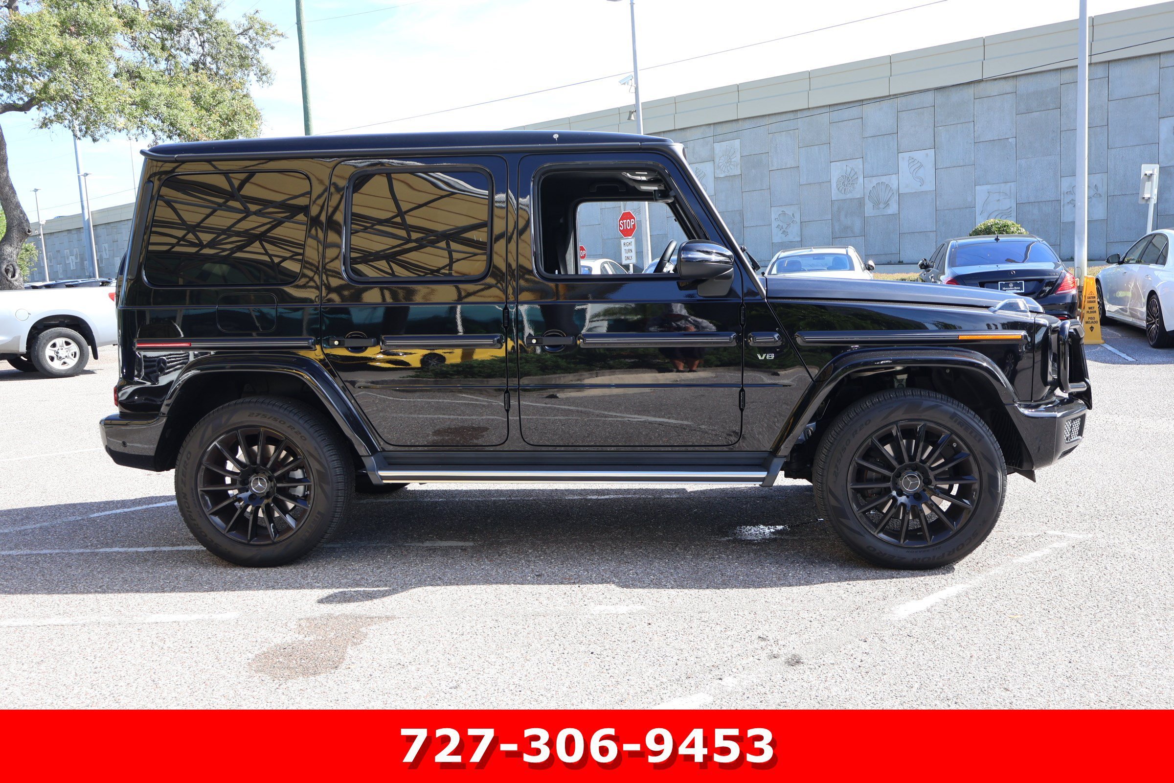 Certified Used 2023 Obsidian Black Metallic Mercedes-Benz G 550 image 11