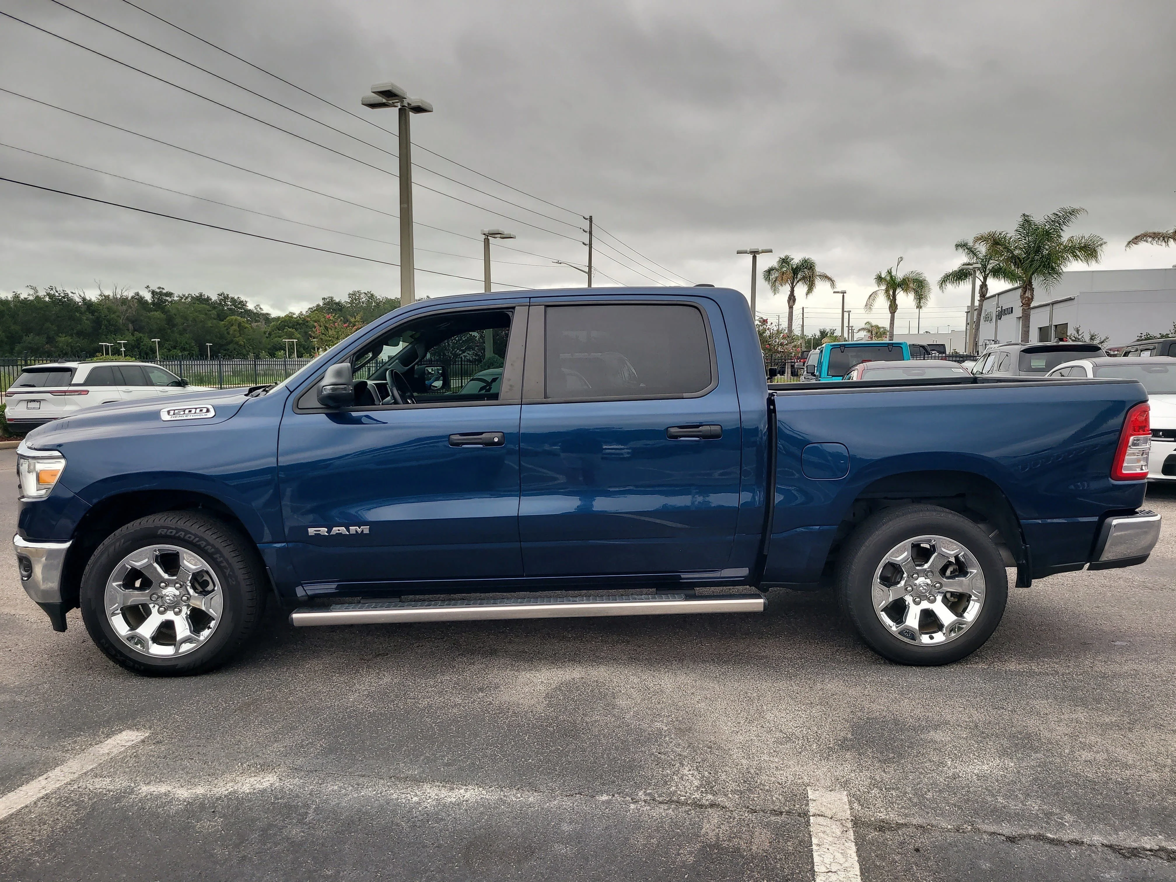 Used 2023 Patriot Blue Pearlcoat Ram Big Horn image 7