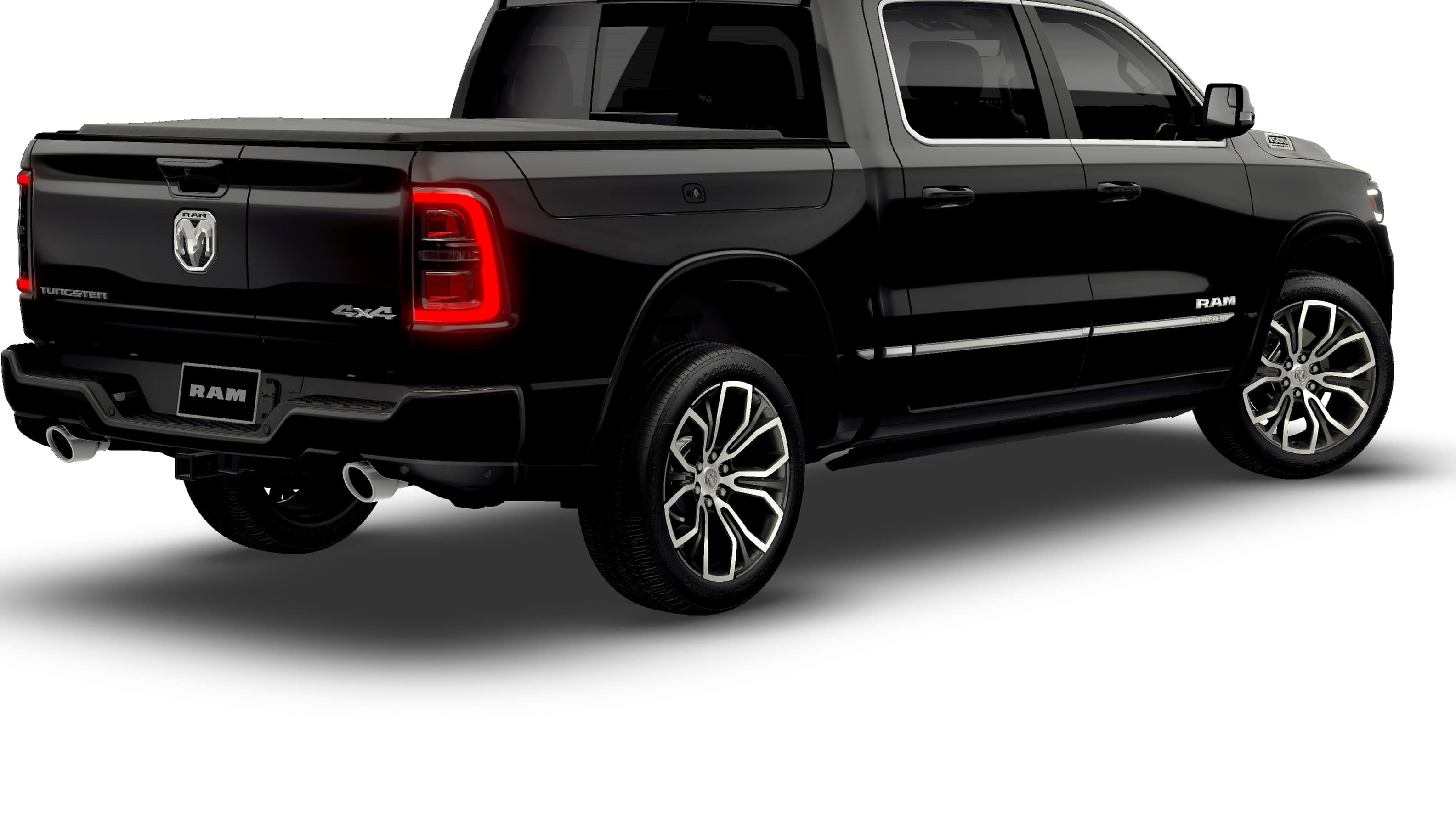 New 2026 Diamond Black Crystal Pearl-Coat Exterior Paint RAM Tungsten image 14