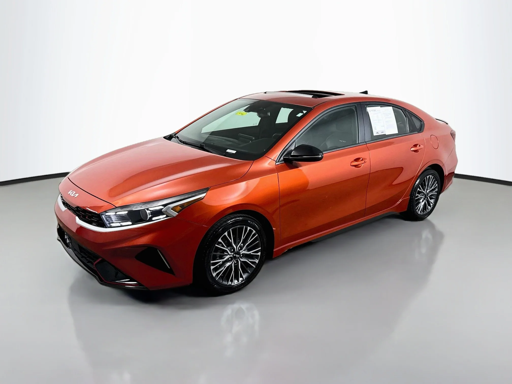 Used 2023 Fire Orange Kia GT-Line image 3