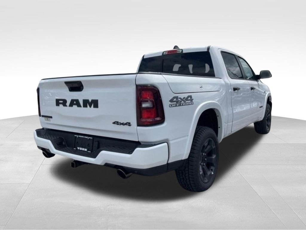 New 2026 Bright White Clear-Coat Exterior Paint RAM Big Horn/Lone Star image 5