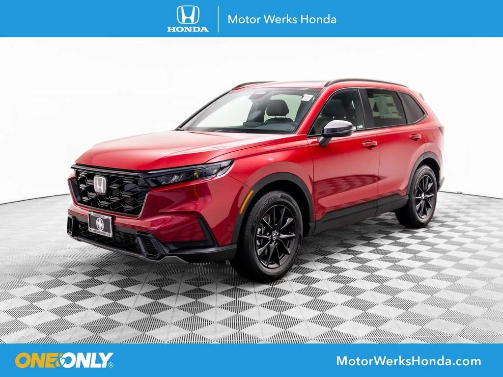 New 2026 Red Honda Sport-L image 1