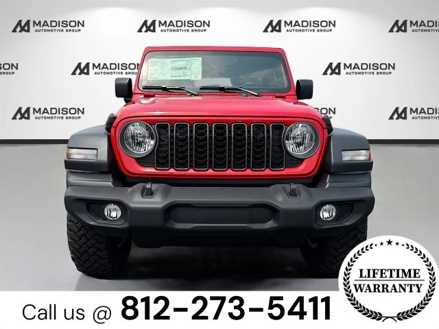 New 2026 Red Jeep Sport image 2