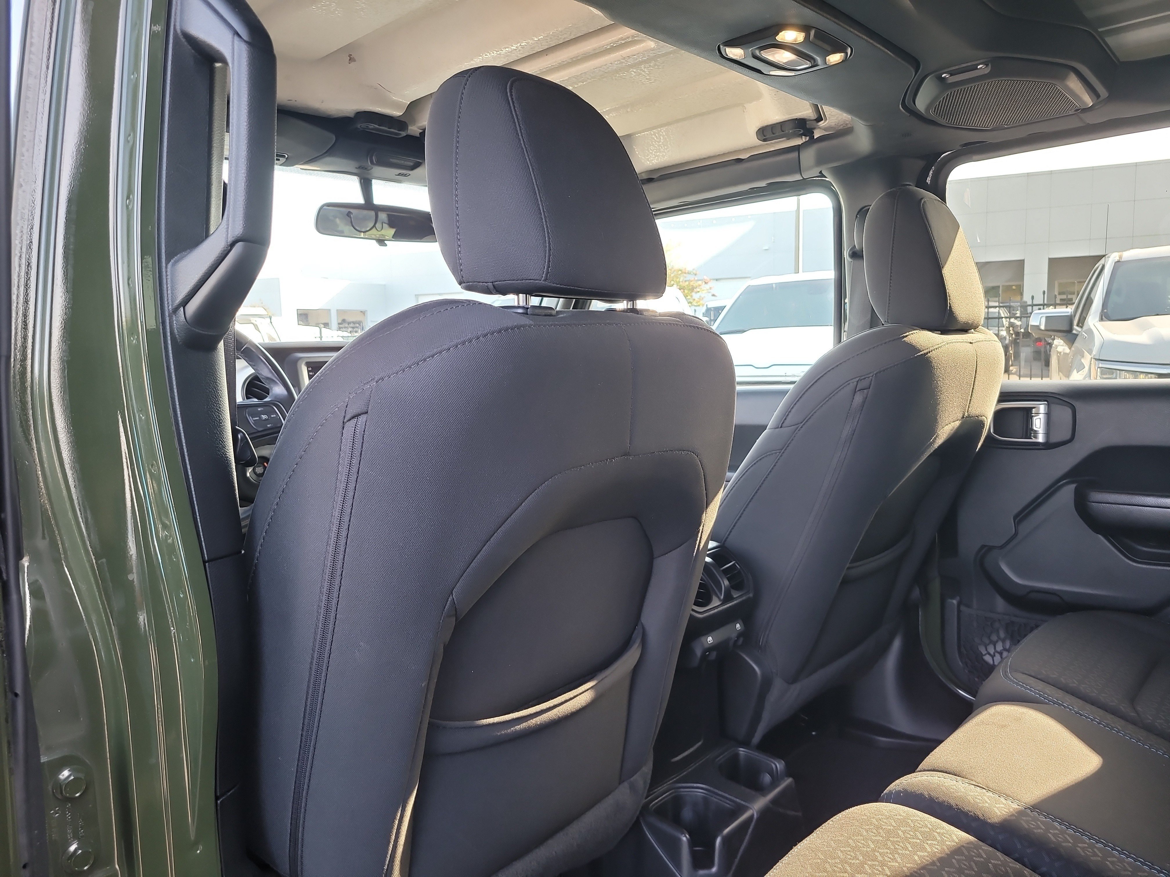 Used 2021 Sarge Green Clearcoat Jeep Unlimited Islander image 12