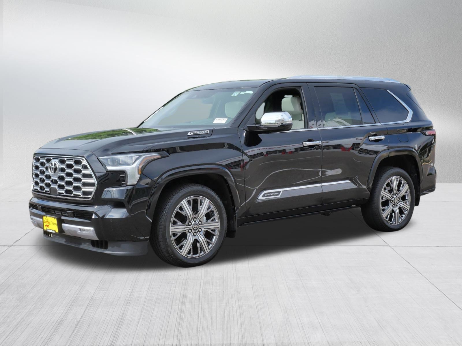 Certified Used 2025 Midnight Black Metallic Toyota Capstone image 3