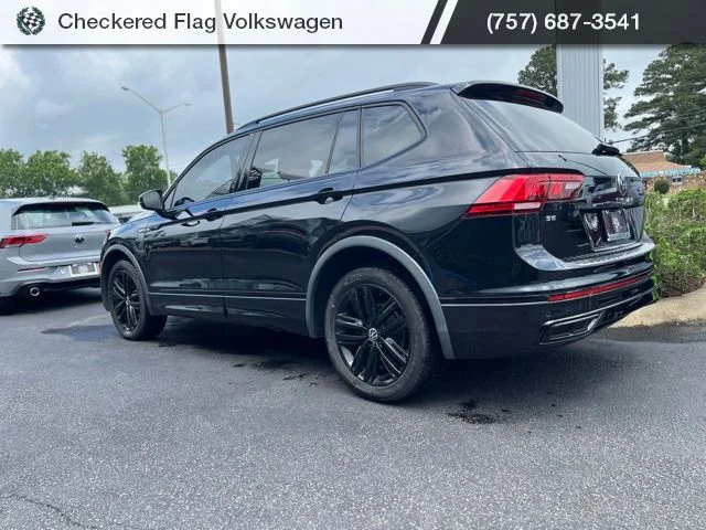 Used 2022 Deep Black Pearl Volkswagen 2.0T SE R-Line Black image 6