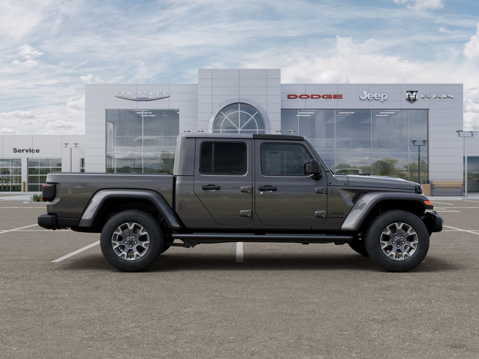 New 2026 Granite Crystal Metallic Clear-Coat Exterior Paint Jeep Sahara image 47