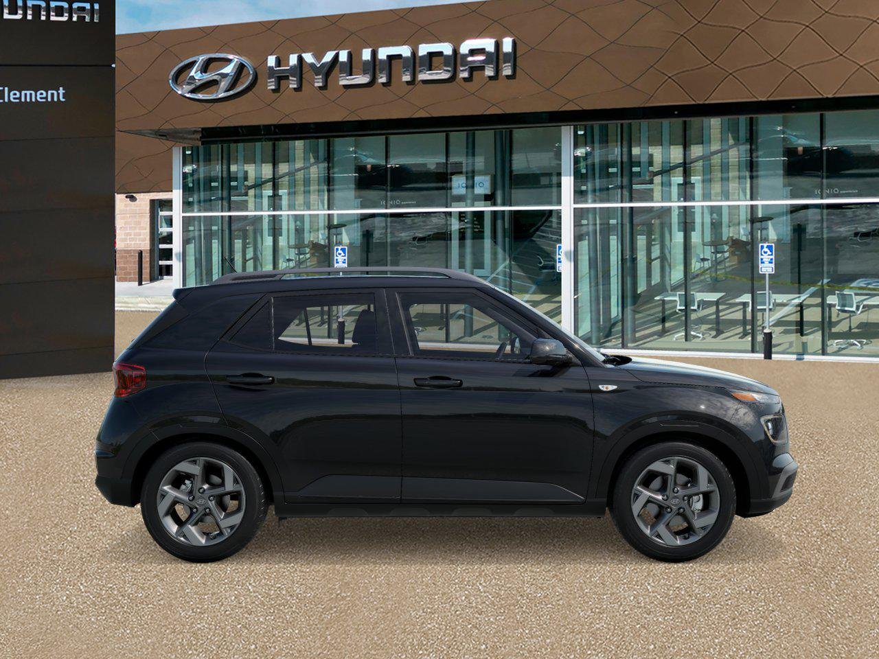 New 2026 Onyx Black Hyundai SEL image 7