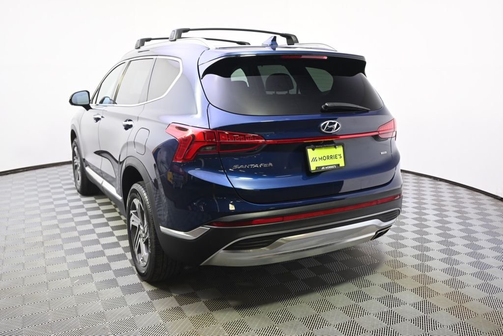 Certified Used 2023 Stormy Blue Hyundai SEL image 4