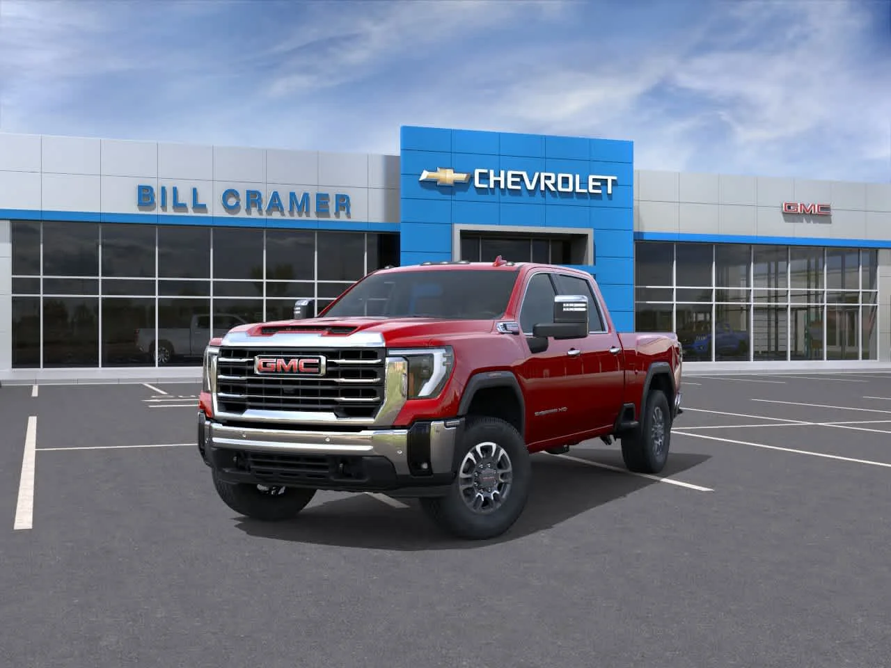 New 2026 Volcanic Red Tintcoat GMC SLT image 23