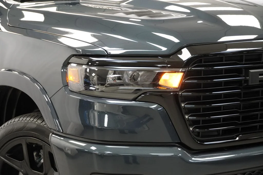 New 2026 Forged Blue Metallic Exterior Paint RAM Laramie image 5