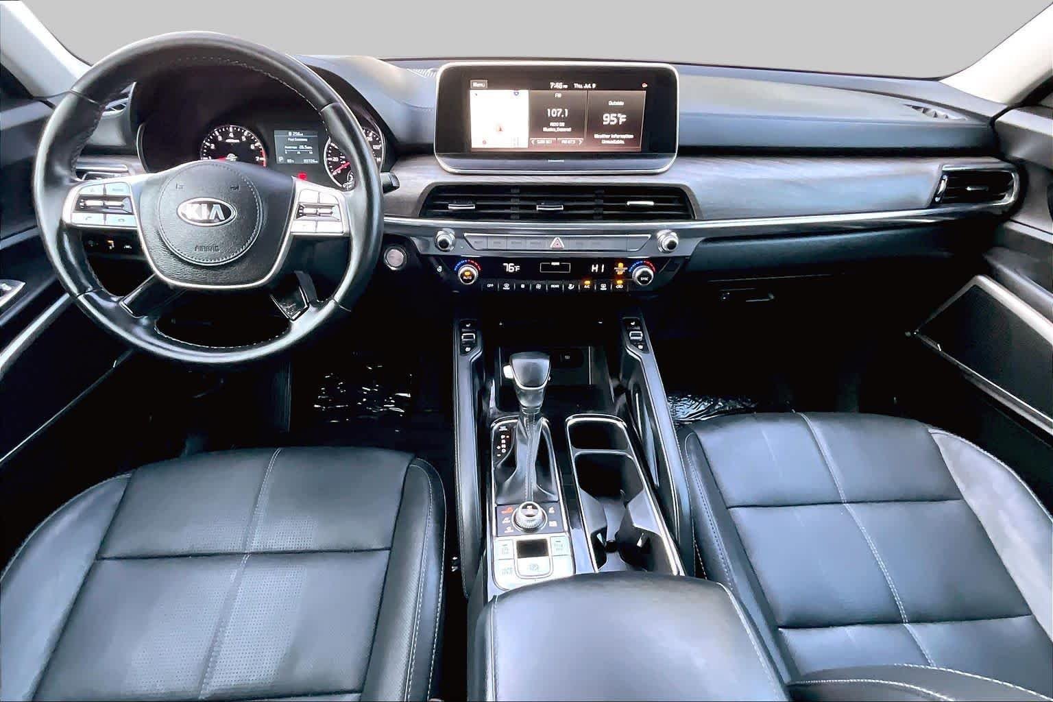 Used 2021 Wolf Gray Kia EX image 16