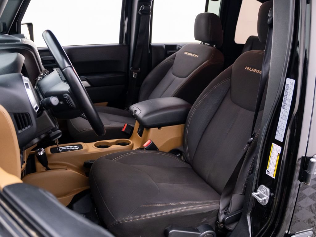 Used 2017 Black Clearcoat Jeep Unlimited Rubicon image 16