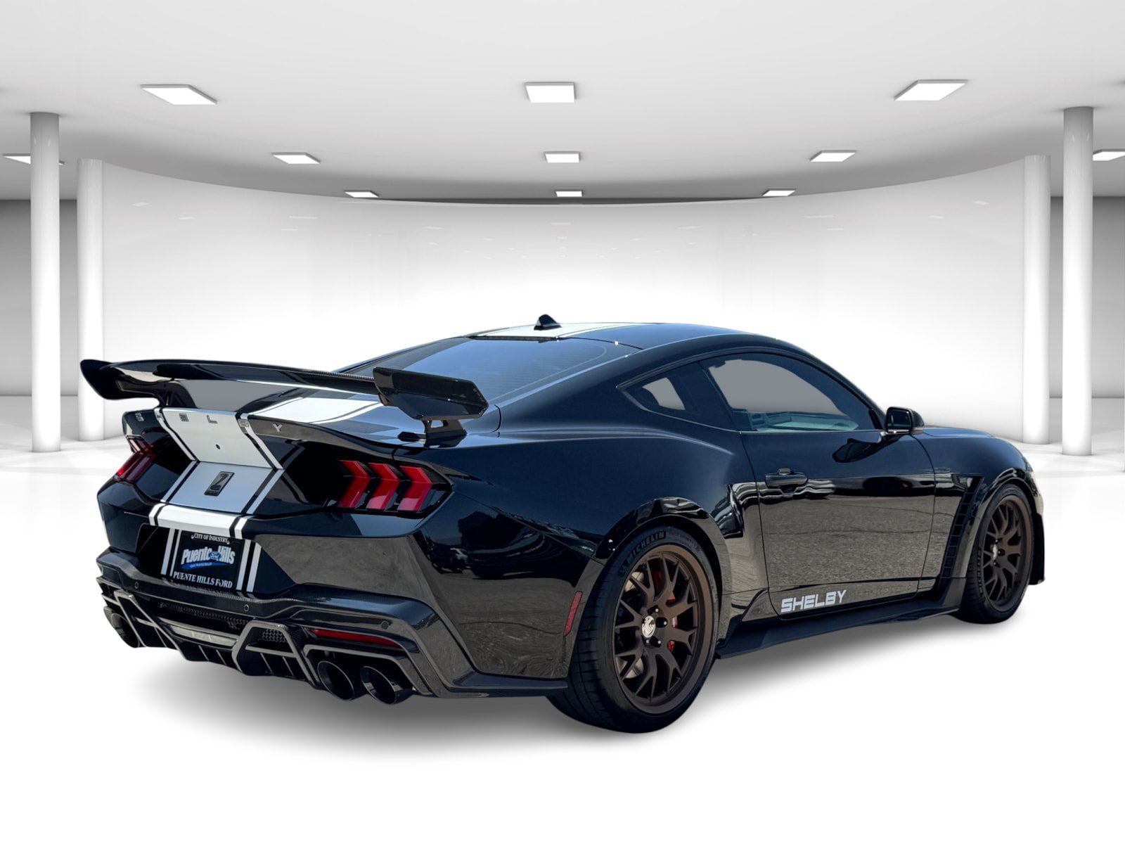 New 2025 Shadow Black Ford GT Premium Fastback image 5