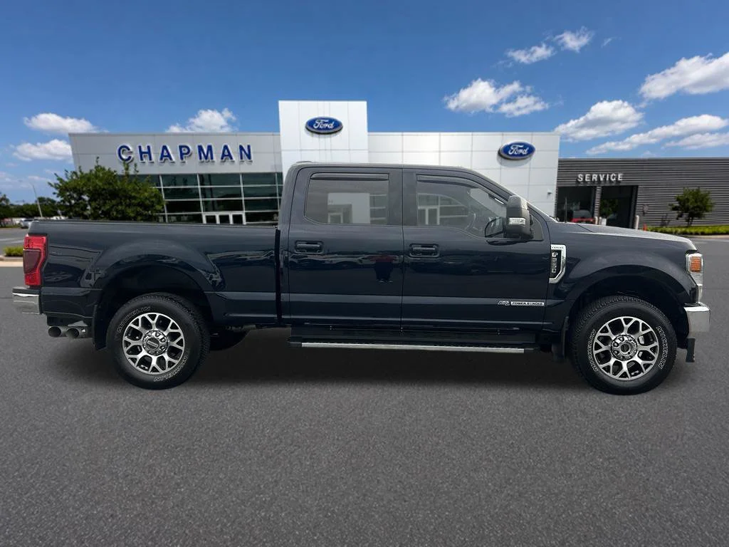 Certified Used 2022 Blue Metallic Ford Lariat image 6