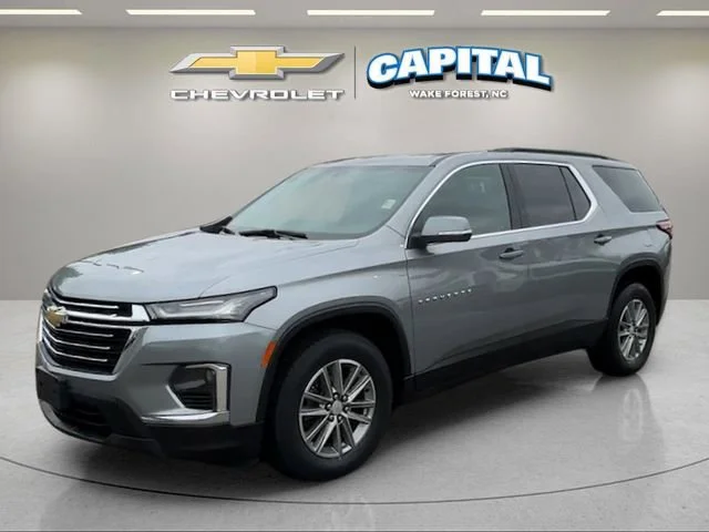 Used 2023 Sterling Gray Metallic Chevrolet LT Leather image 1