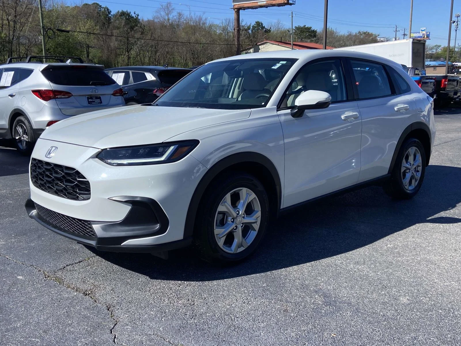 Used 2024 White Honda LX 2WD CVT image 4