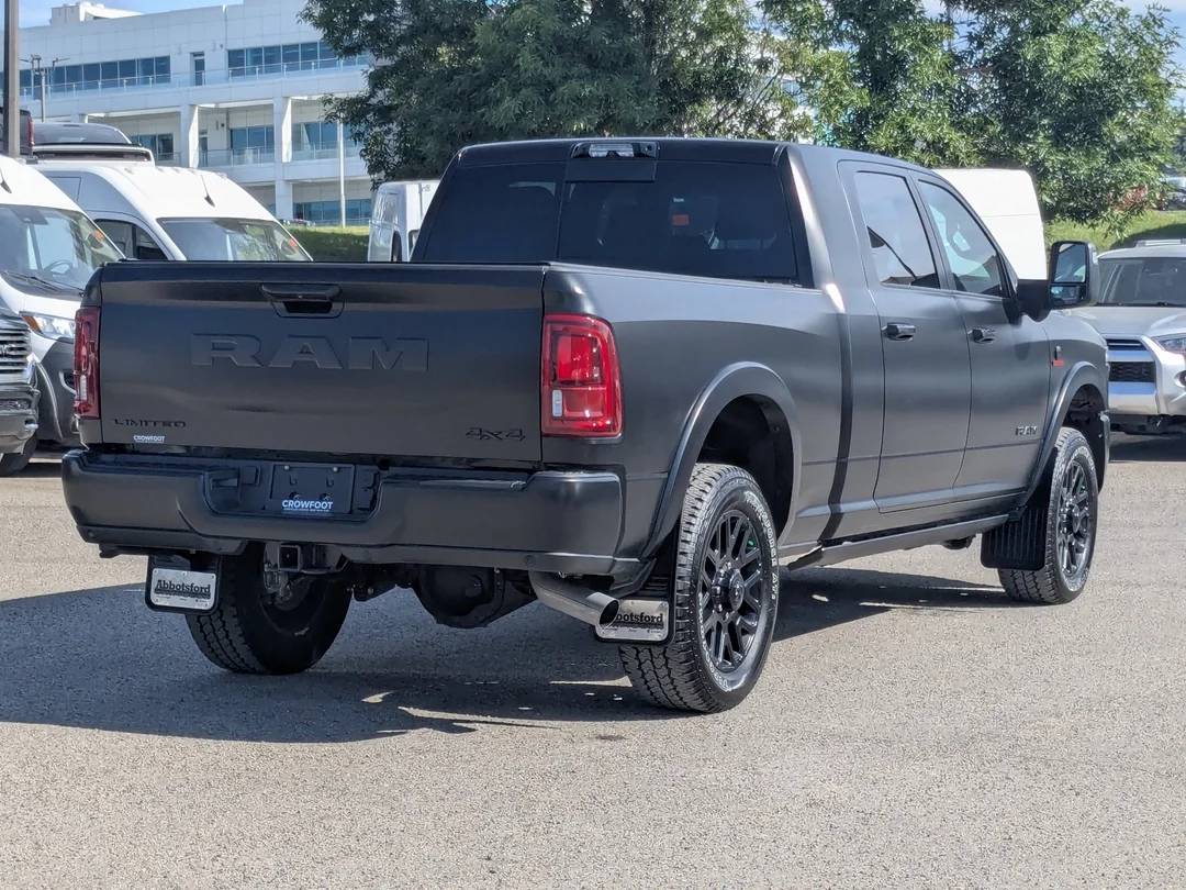 Certified Used 2026 Black RAM Limited Mega Cab - - 4x4 - Night Edition - Matte Black Wrap - Harman Kardon Audio & More! image 9