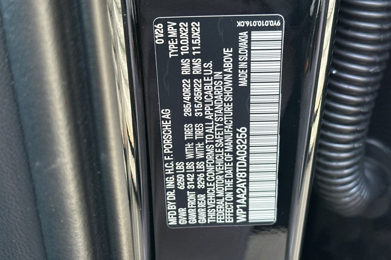 New 2026 Chromite Black Metallic Porsche AWD image 29