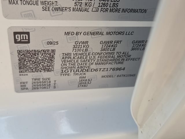 Used 2026 Summit White GMC SLT image 8