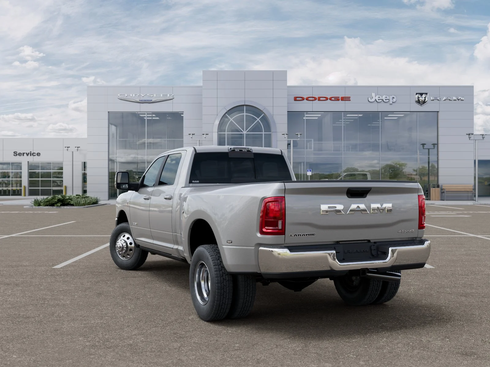 New 2026 Silver-Zynith Exterior Paint RAM Laramie image 23