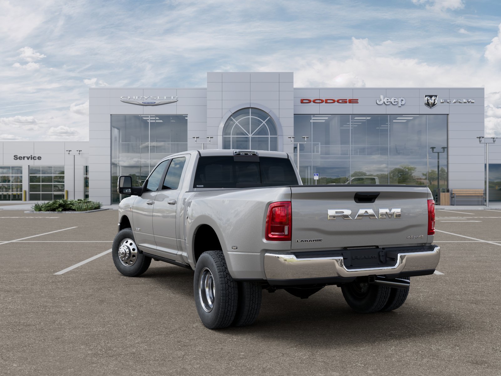 New 2026 Silver-Zynith Exterior Paint RAM Laramie image 23