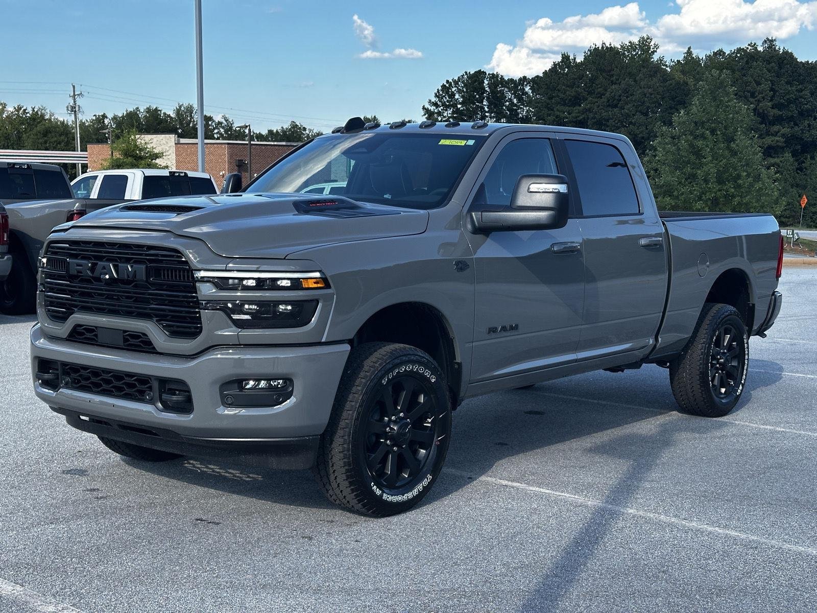 New 2027 Ceramic Gray Clearcoat RAM Laramie image 4