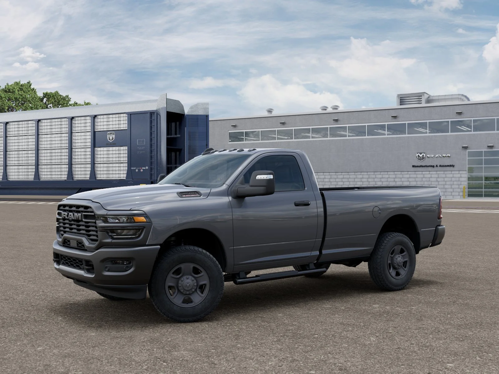 New 2026 Ceramic Gray Clear-Coat Exterior Paint RAM TRADESMAN image 1