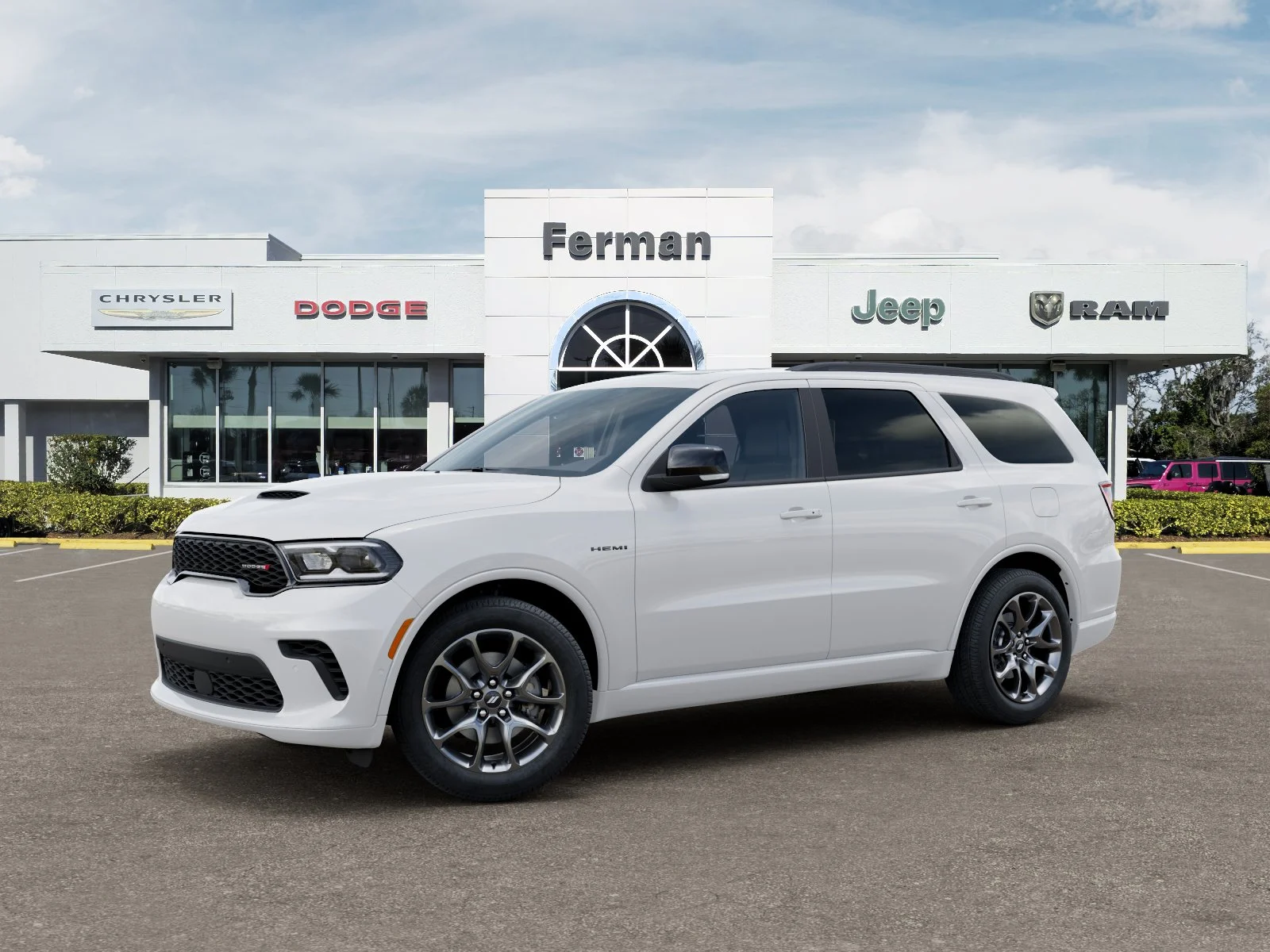 New 2026 White Knuckle Clear-Coat Exterior Paint Dodge GT Plus HEMI V8 image 3