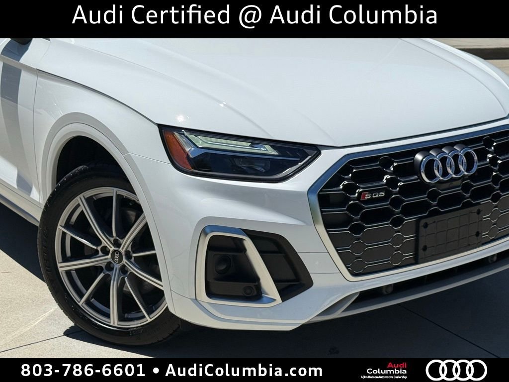 Certified Used 2023 White Audi Premium Plus image 6