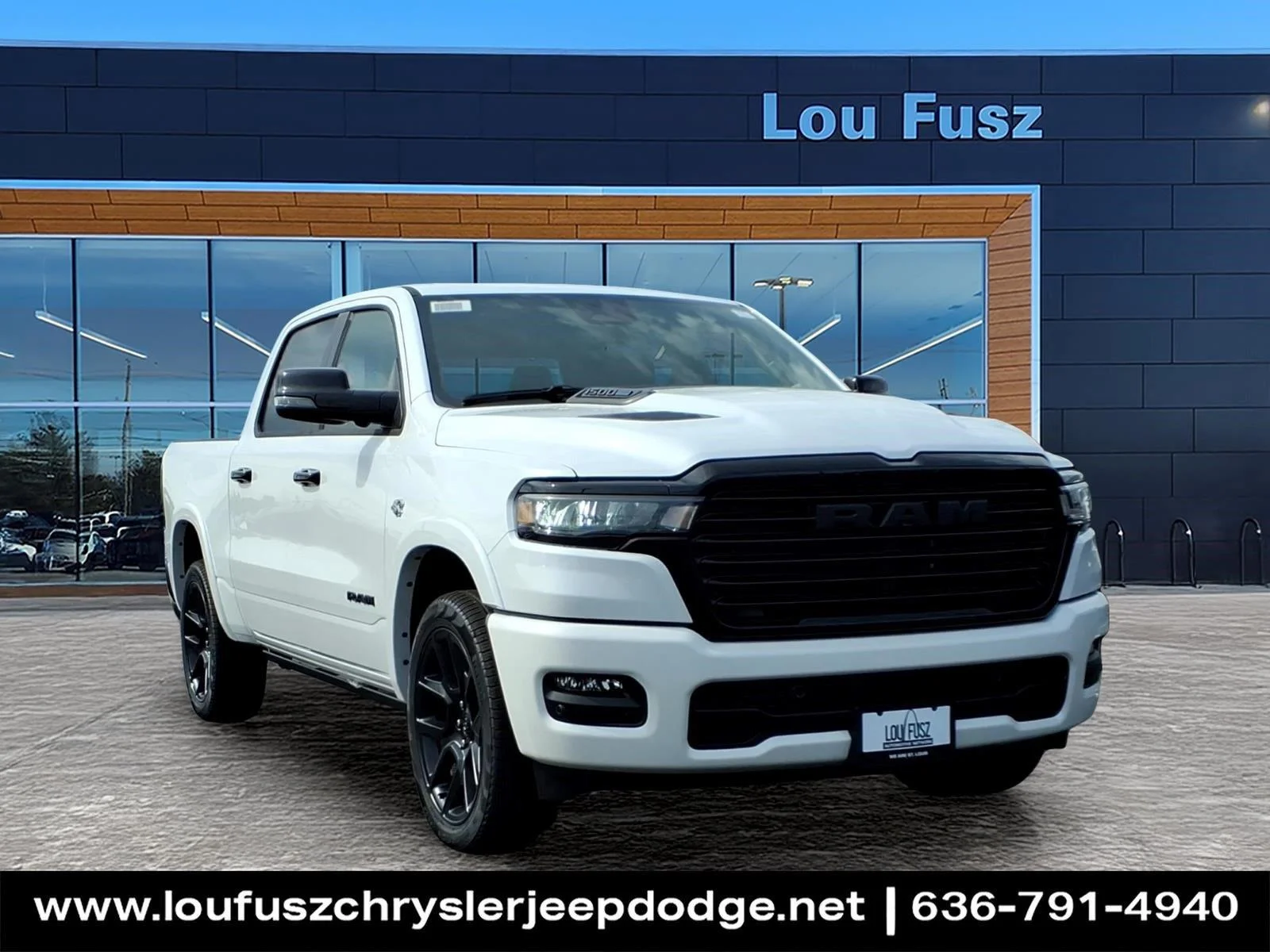 New 2026 Ivory White Tri-Coat Pearl-Coat Exterior Paint RAM Laramie image 1
