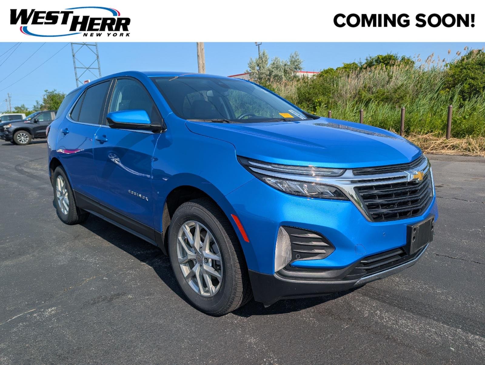 Used 2024 Riptide Blue Metallic Chevrolet LT image 1
