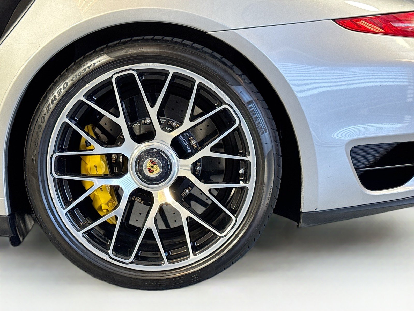 Used 2014 GT Silver Metallic Porsche Turbo S image 22