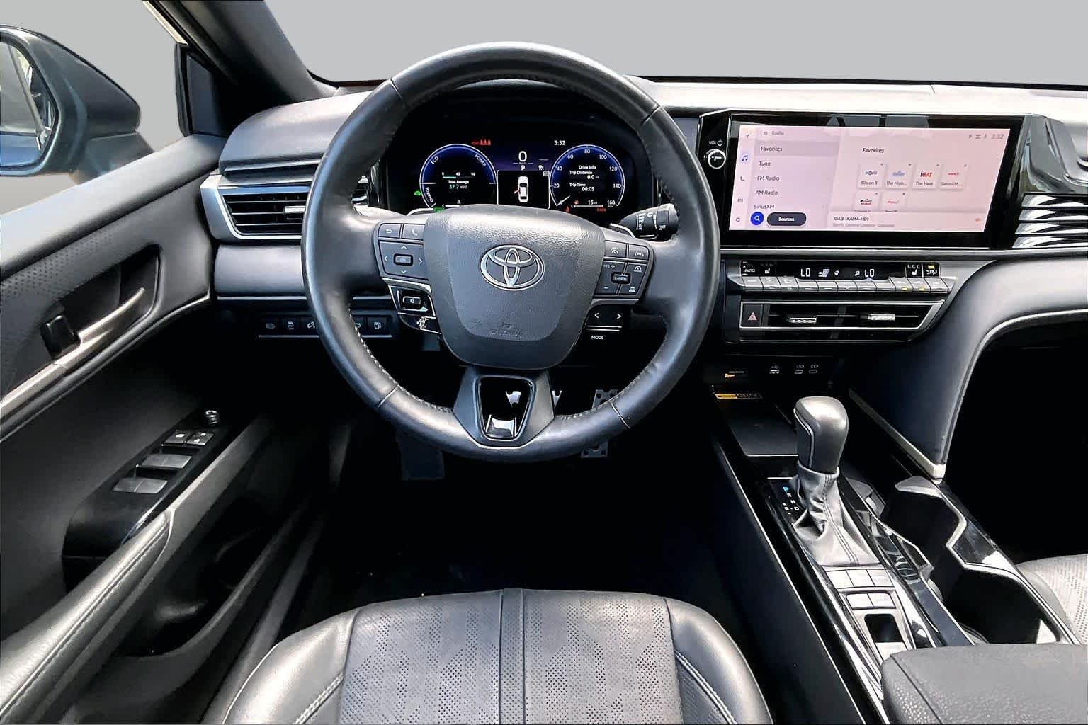 Used 2025 Midnight Black Metallic Toyota XSE image 6