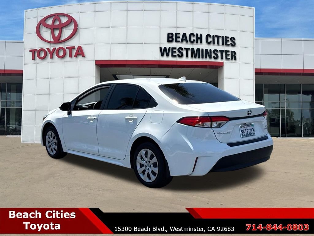 Certified Used 2023 White Toyota LE image 8