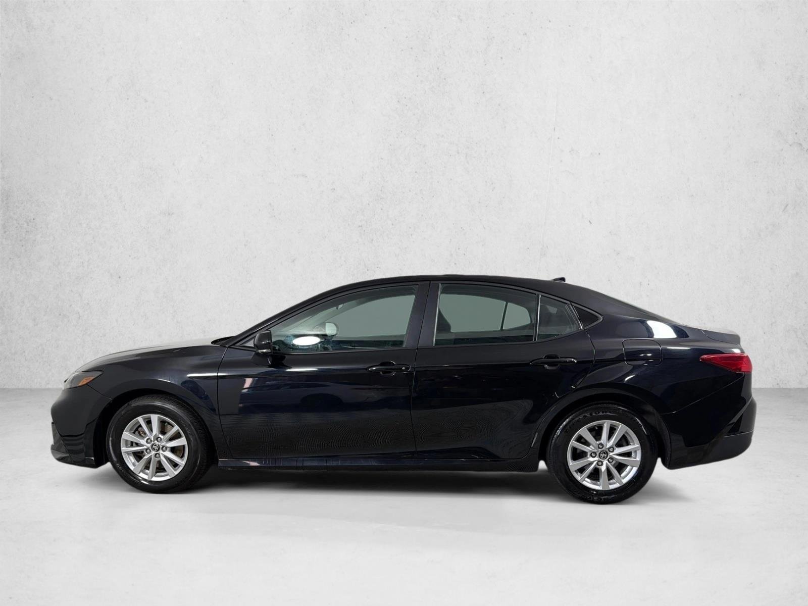 Used 2025 Midnight Black Metallic Toyota LE image 6