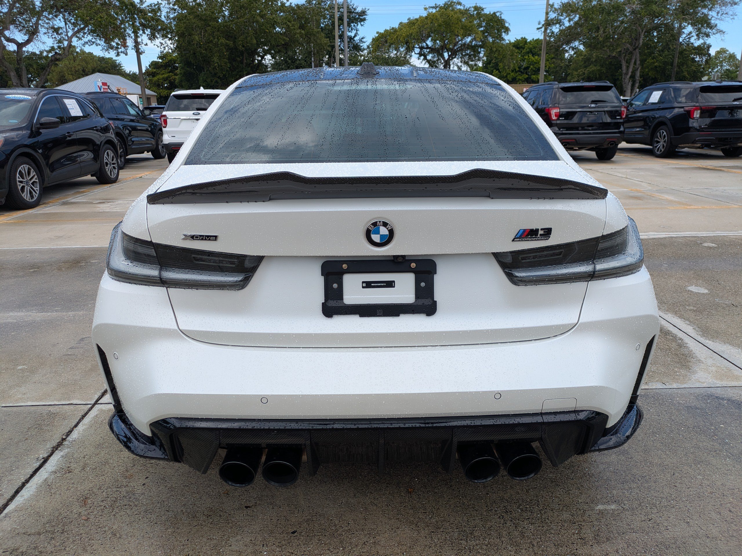 Used 2024 Frozen Solid White BMW Competition xDrive image 5