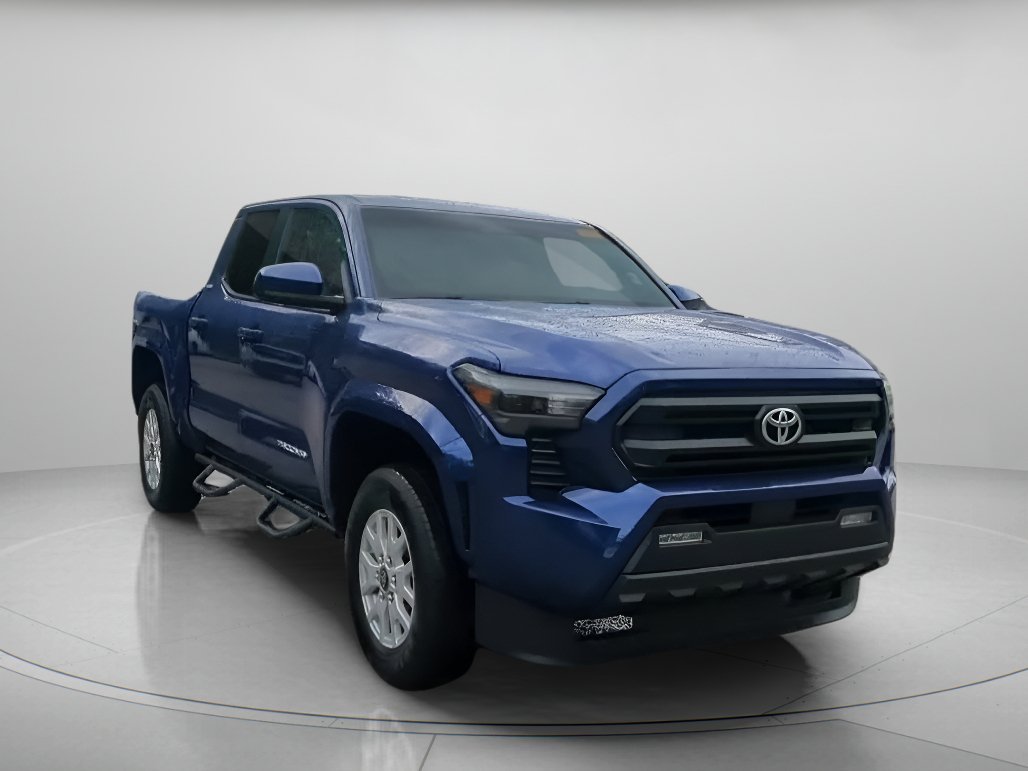 Used 2025 Blue Crush Metallic Toyota SR5 Crew Cab Pickup image 35