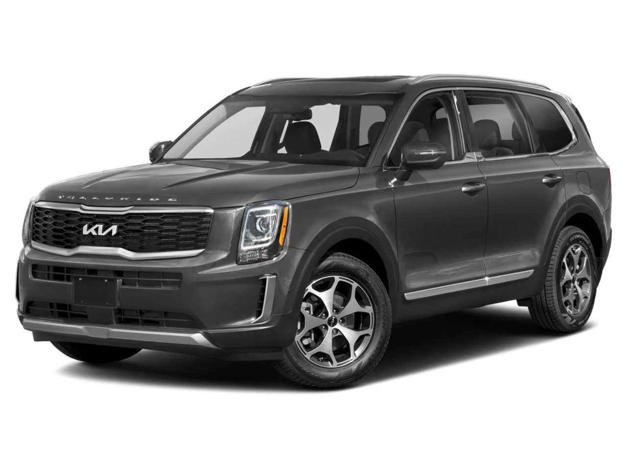 Used 2022 Gravity Gray Kia EX image 1