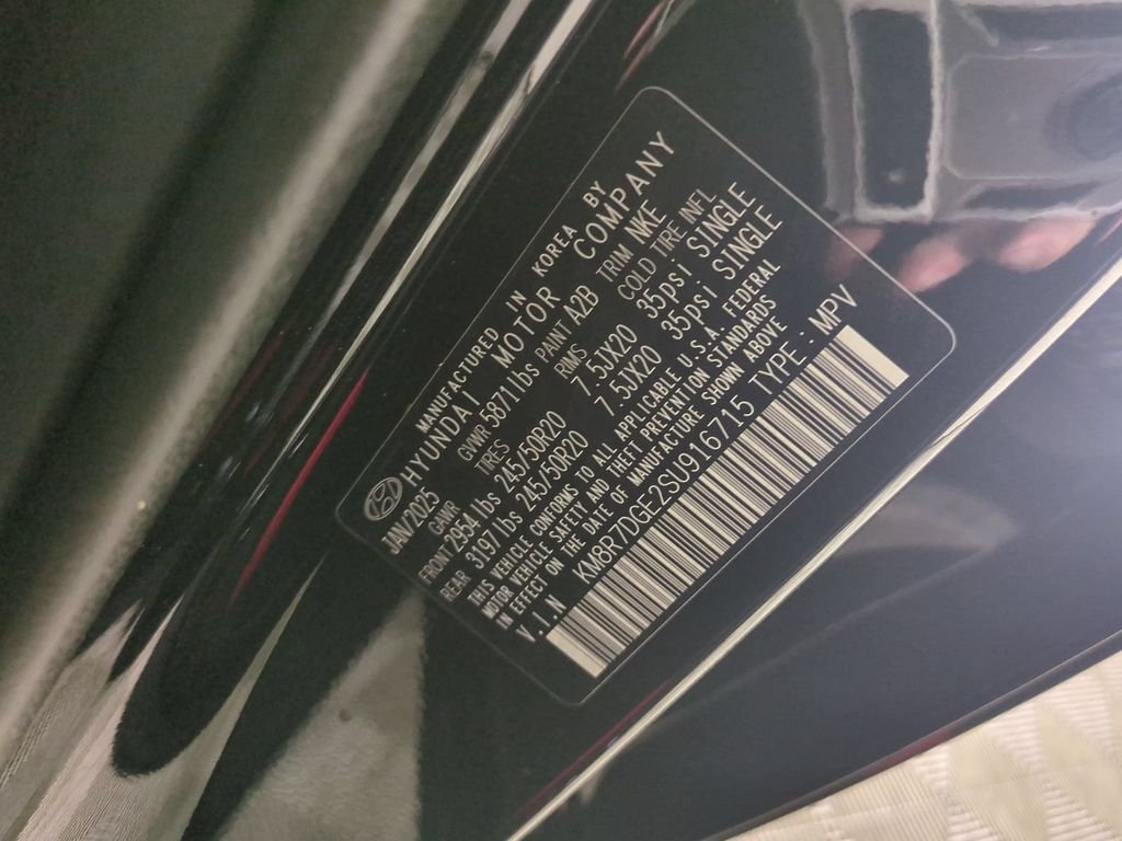Used 2025 Black Hyundai Calligraphy Night Edition image 42