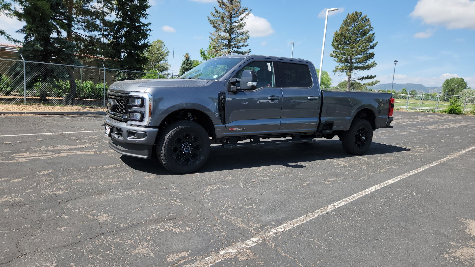 New 2026 Carbonized Gray Metallic Ford LARIAT image 4