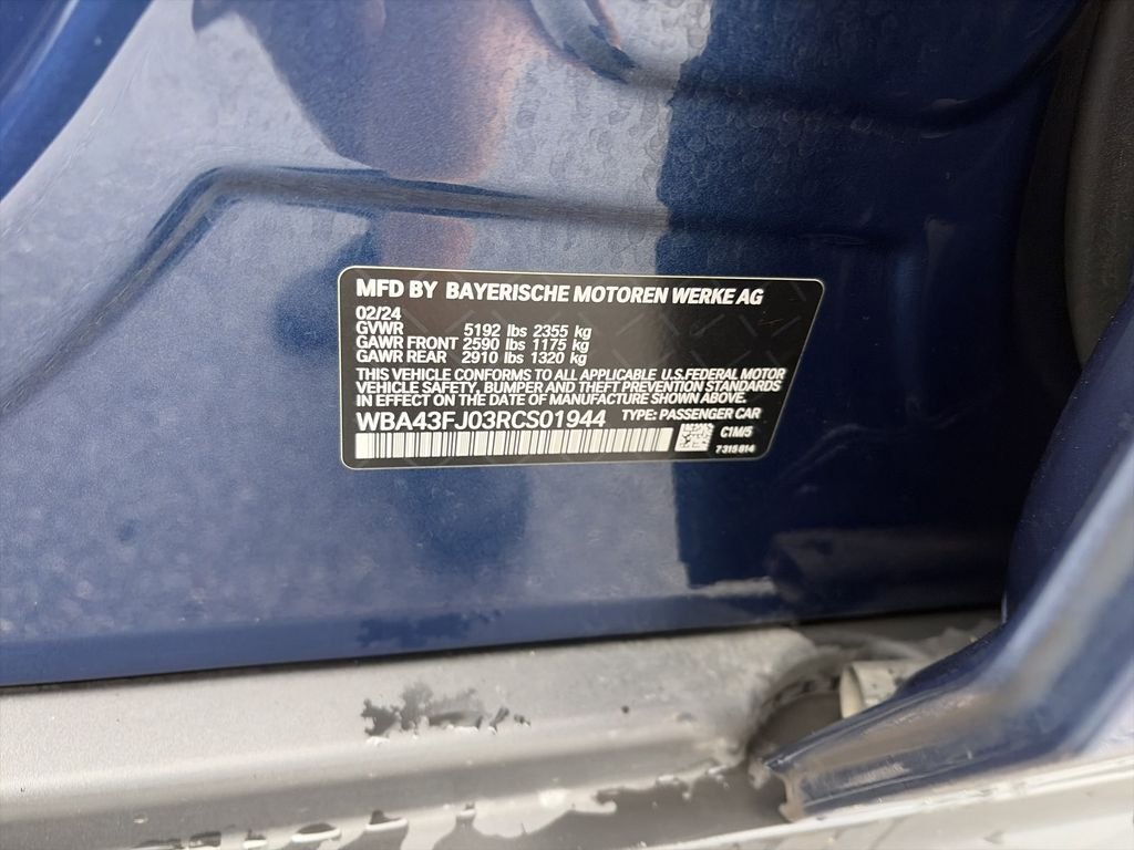 Used 2024 Phytonic Blue Metallic BMW 530i image 35