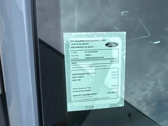 New 2027 Glacier Gray Metallic Tri-Coat Ford Platinum image 33