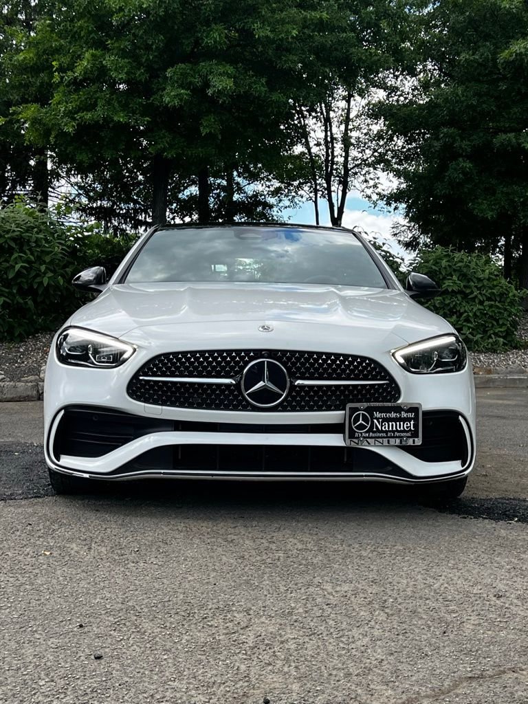 Certified Used 2023 White Mercedes-Benz C 300 image 2